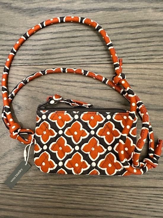 Vera Bradley Accessories - Vera Bradley Zip Card Pouch Lanyard NWT